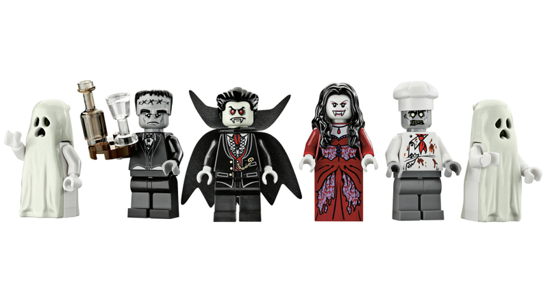 Illustration for article titled The First Official LEGO Haunted House Arrives in September, and It Is Glorious